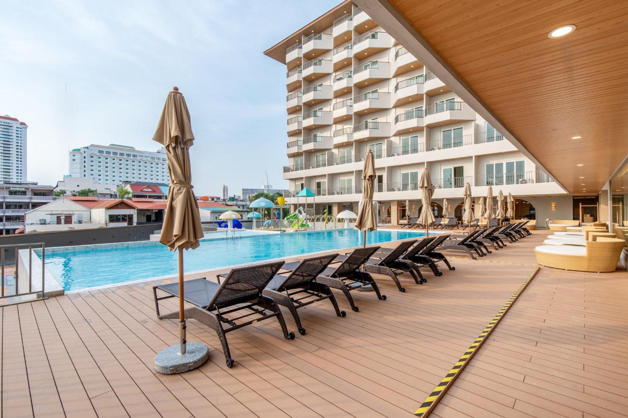 Jomtien Thani Hotel Exterior foto