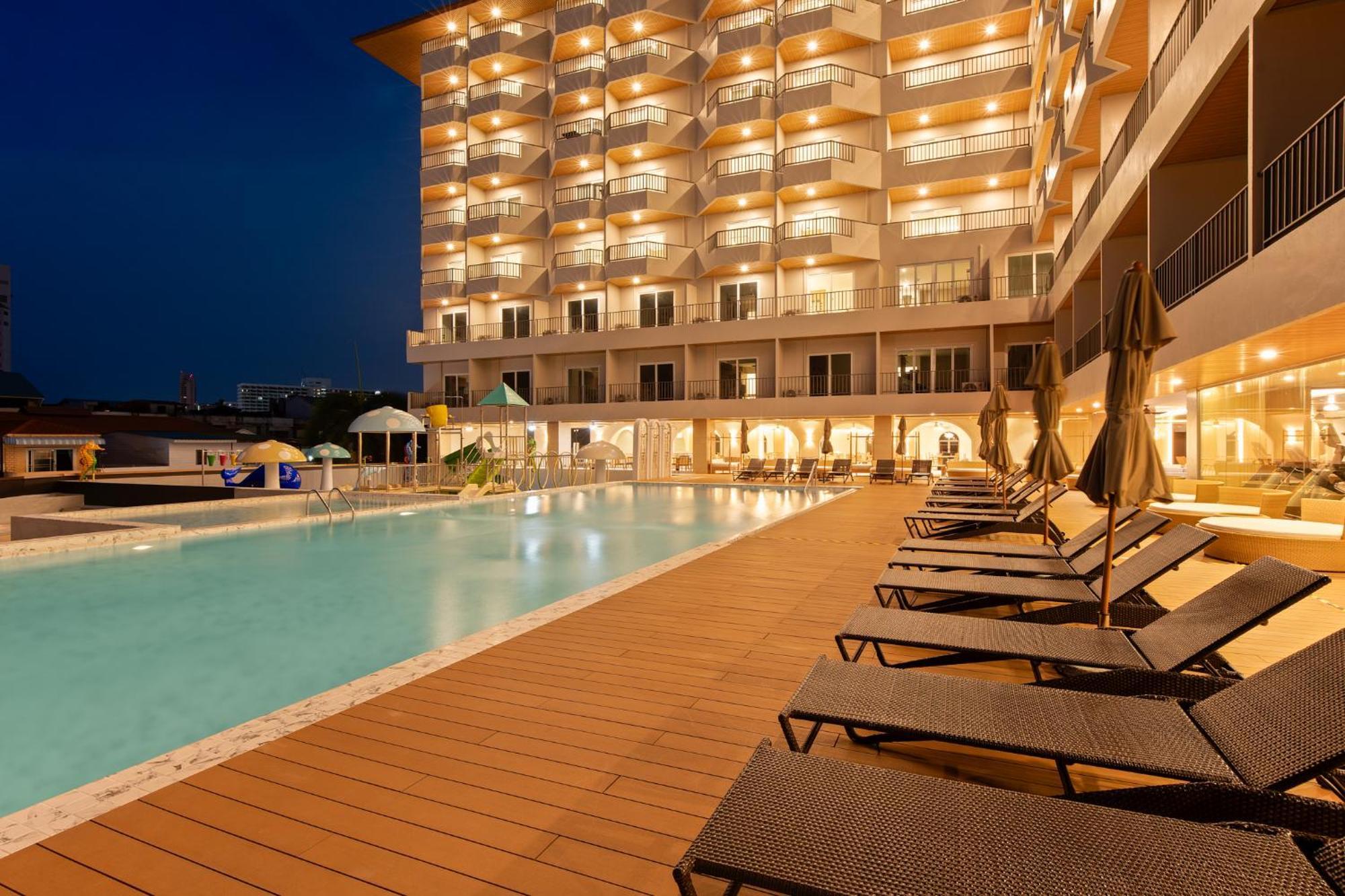 Jomtien Thani Hotel Exterior foto